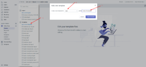 Shopify template